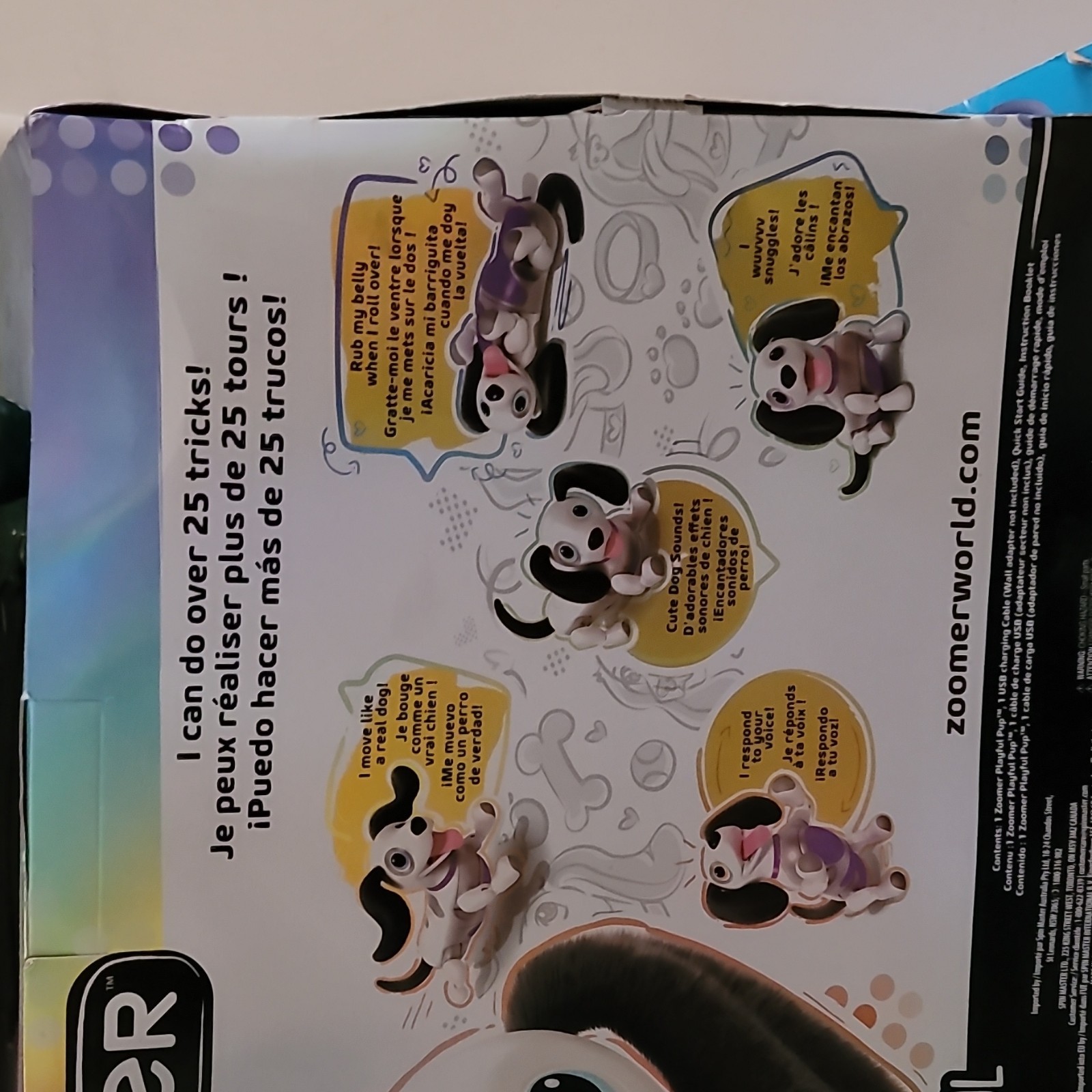 Zoomer Playful Pup Interactive Robot Dog Toy 2018 Dog Theme 5+ Years