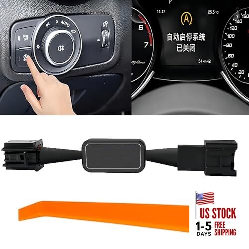 Auto Start Stop Delete/Disable/Eliminator Compatible with Alfa Romeo Giulia 