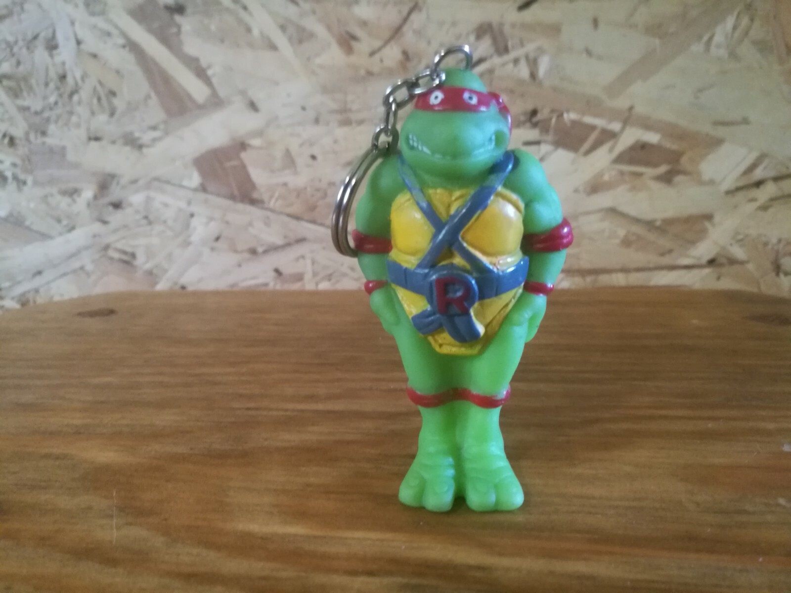 Vintage 1990s Raphael TMNT Teeage Mutant Ninja Turtles Keychain Mirage Studios