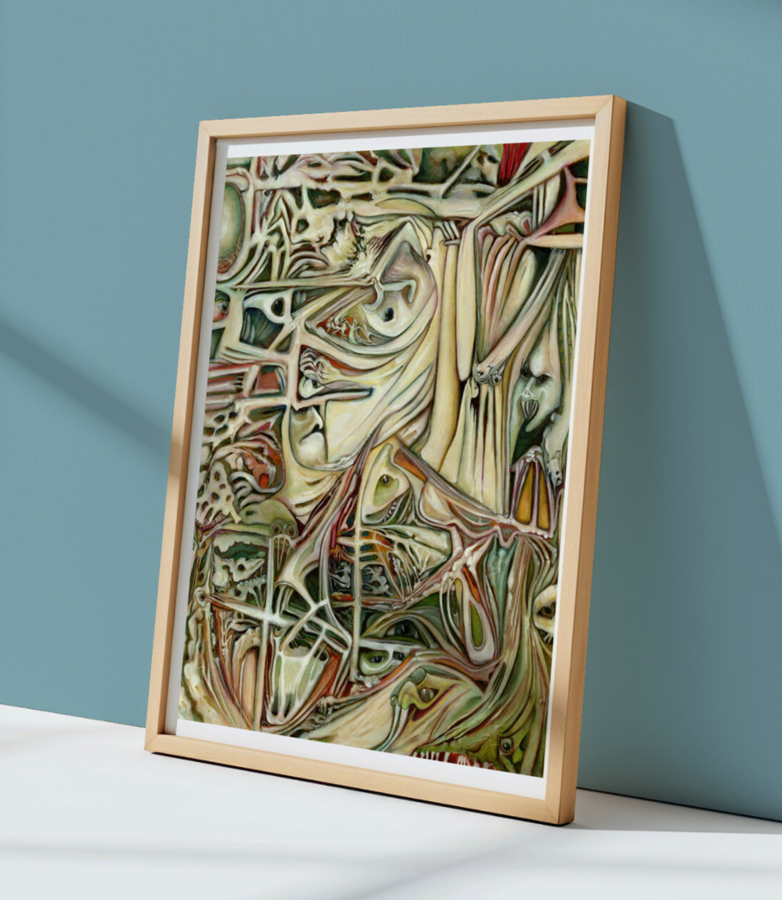 Conversation Piece Giclee Print "Indecision" Thought Provoking SciFi - JH Brown