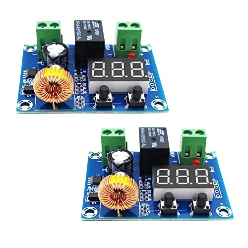 2Pcs XH-M609 Digital Low Voltage Protector Disconnect Switch,DC 12V-36V 