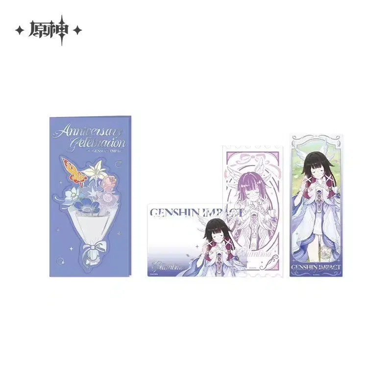 Genshin Impact Colombina Anniversary Ticket Set - Brand New