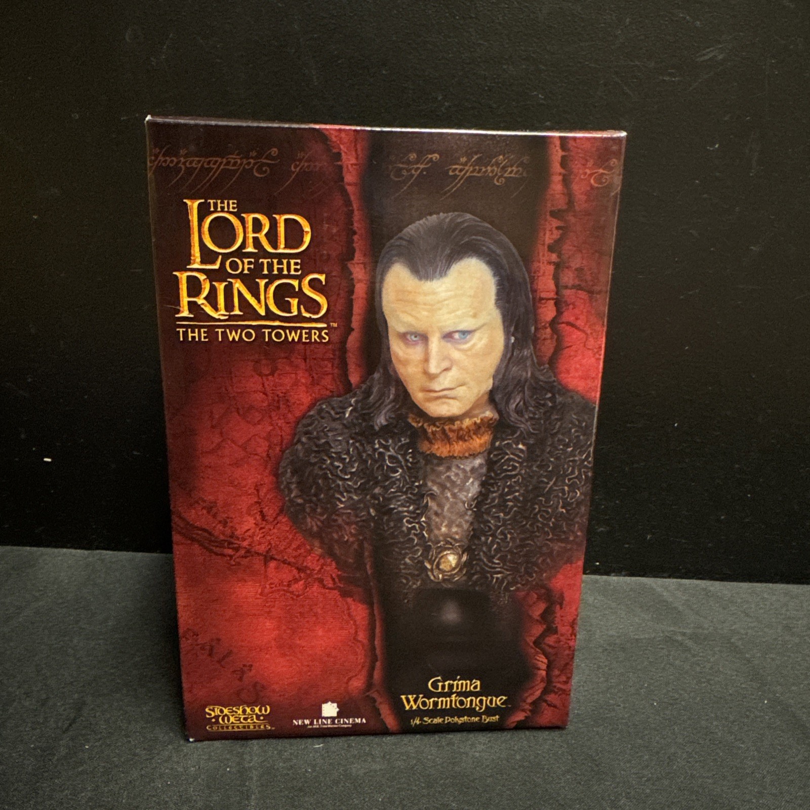 Sideshow Weta GRIMA WORMTONGUE 1/4 Bust Figure Lord of the Rings Statue