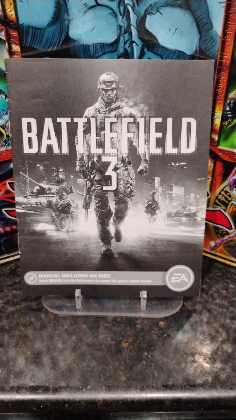 BATTLEFIELD 3 PlayStation 3 PS3 System EA Games 2013 Instruction Booklet *ONLY*