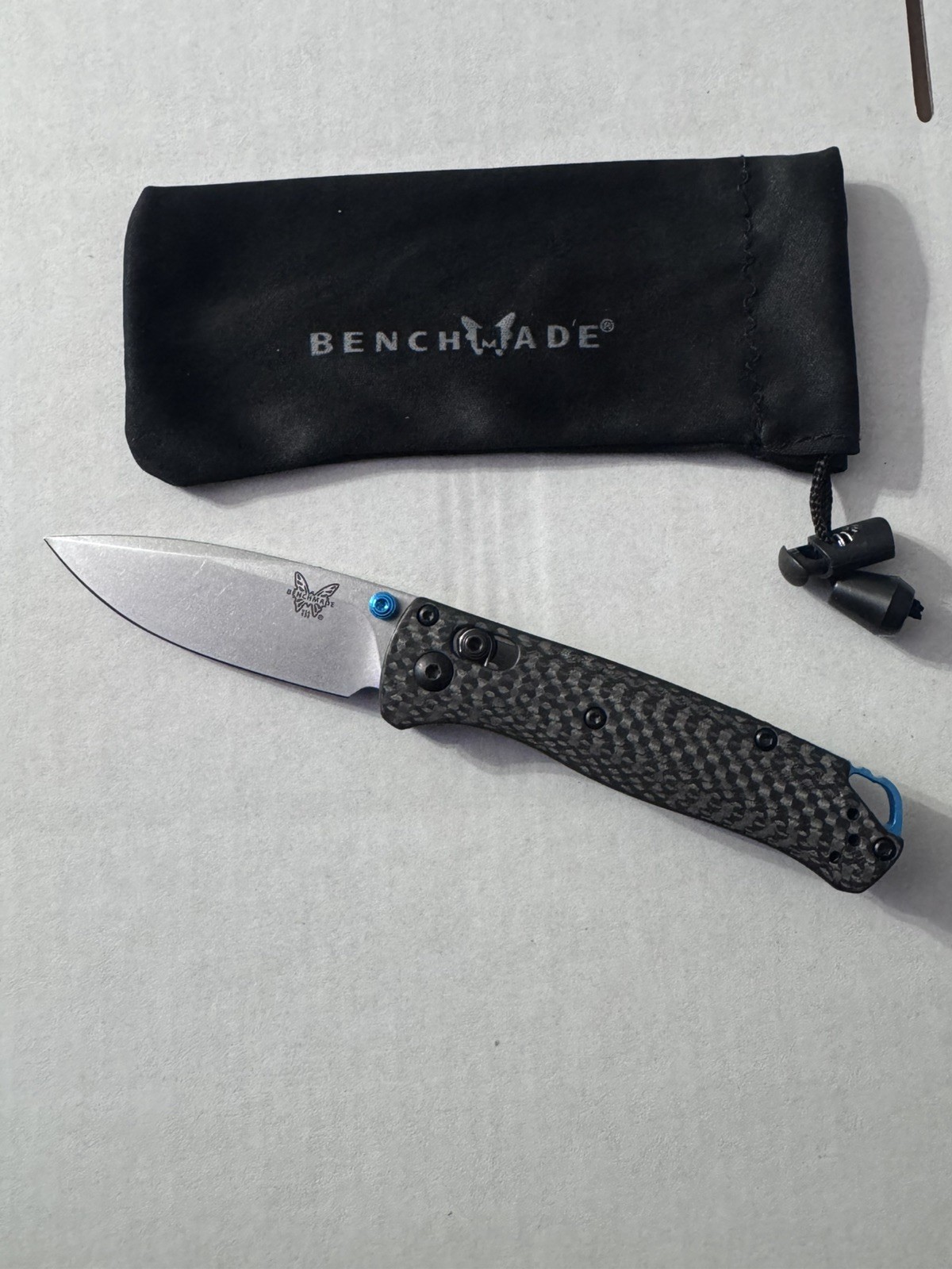 Benchmade Mini Bugout 533-3 Carbon Fiber Folding Pocket Knife NO BOX