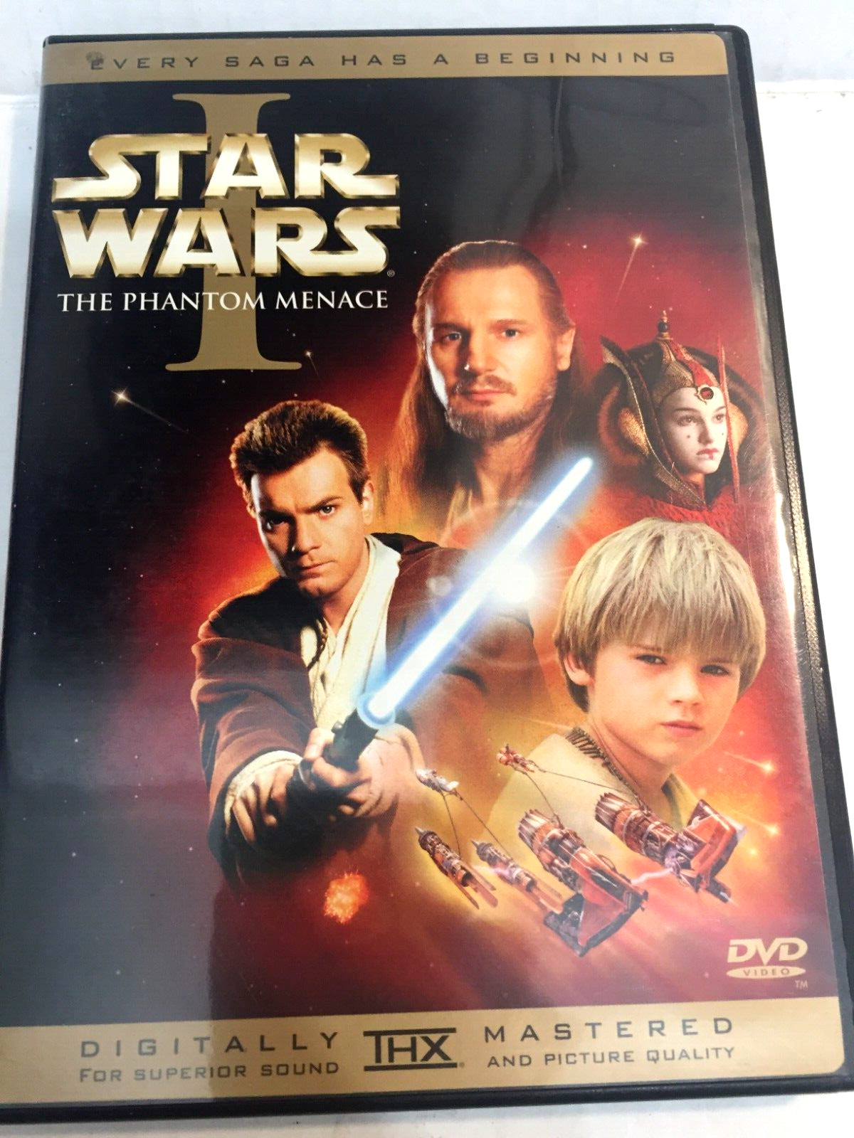 Star Wars The Phantom Menace DVD Ships Same Day with Tracking