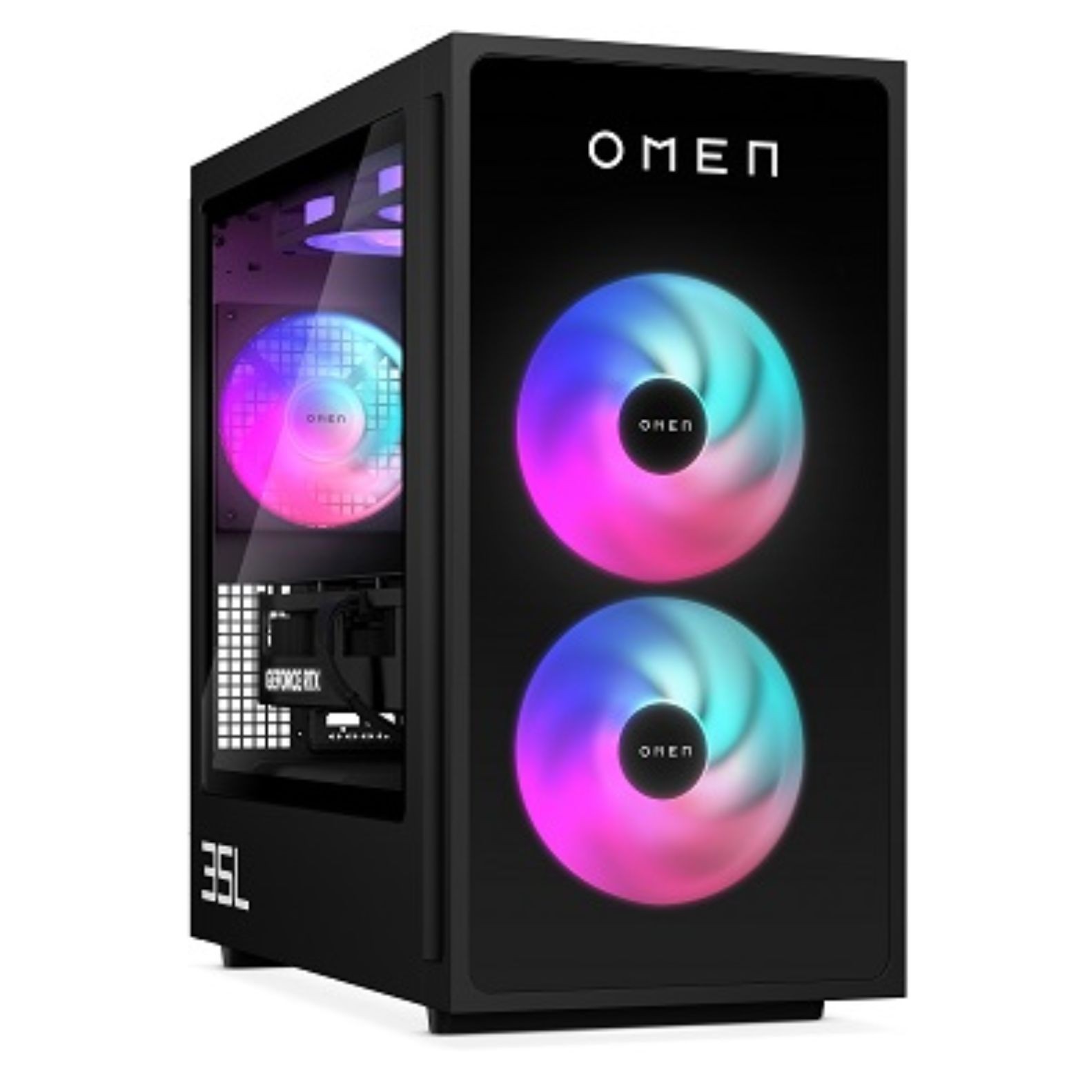 HP OMEN 35L GT16-0000I Intel i5-14400F 16GB DDR5 1TB SSD GeForce 5060 TI W11H BK