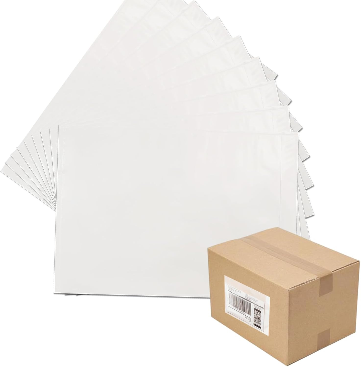 500Pcs Packing List Envelopes, 9.5" X 12" Waterproof Packing Pouches Envelope, C