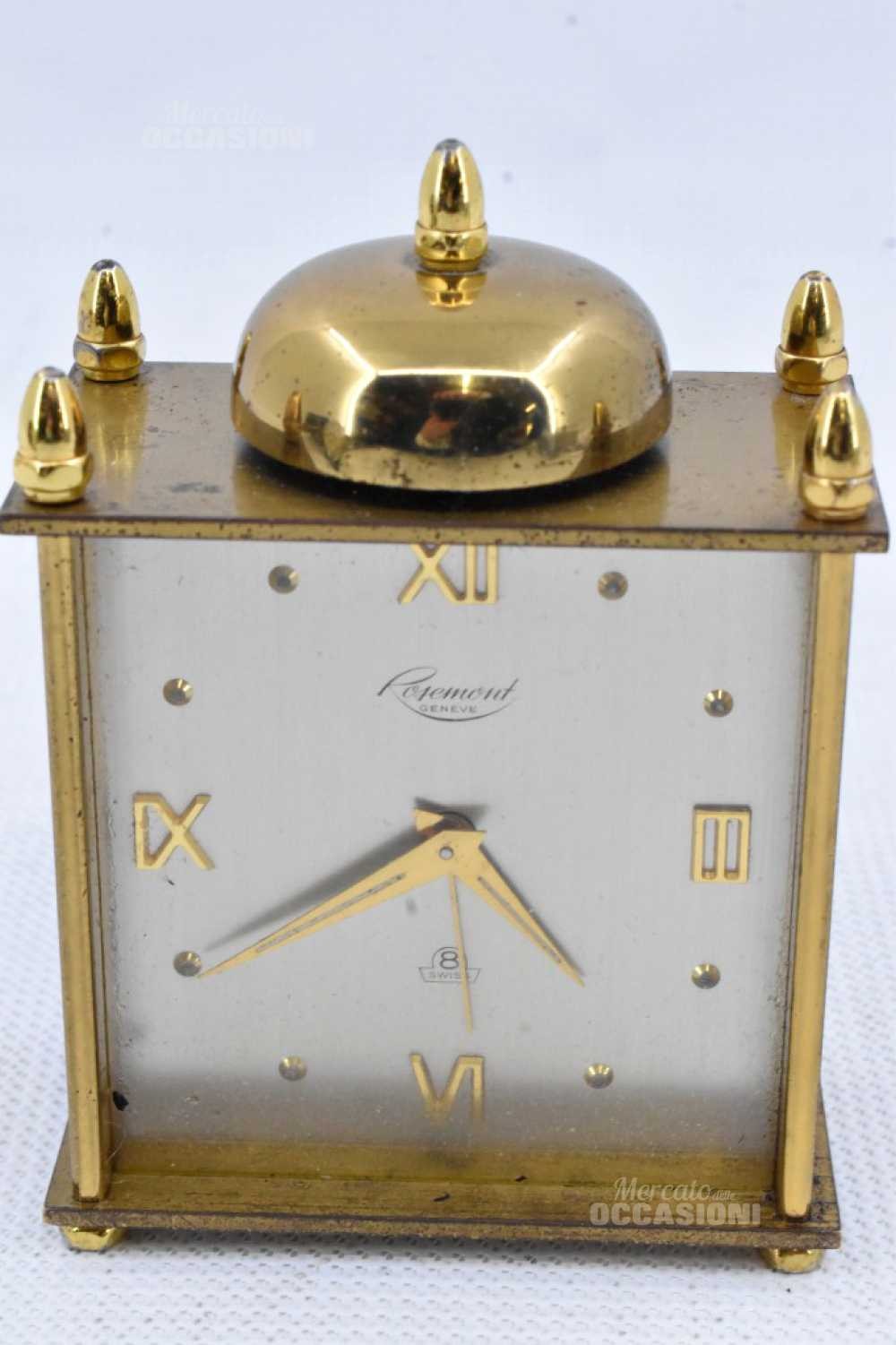 Rosemont Geneve 8 Swiss Alarm Clock Working