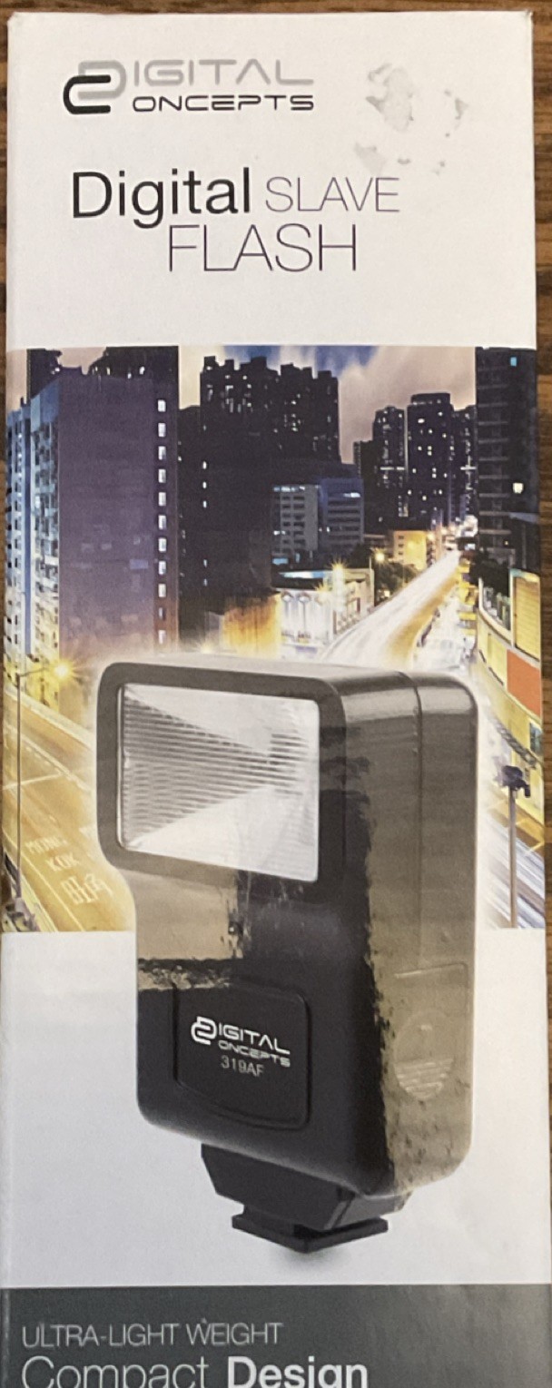 Digital Concepts 319AF Ultra-Light Shoe Mount Flash Compact for Digital Camera