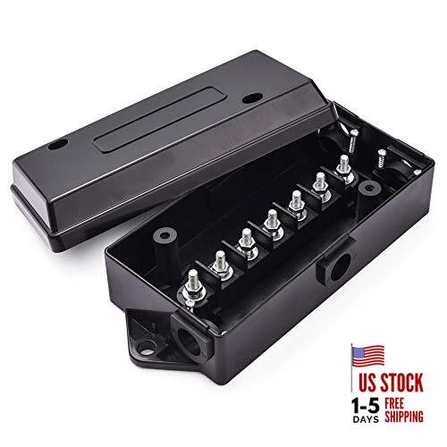  Electrical Wire Connector 7 Gang Harness for Camper RV Caravans Junction Box