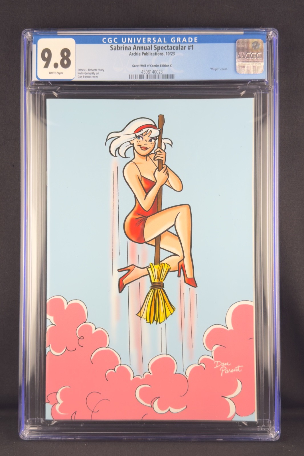 Sabrina Annual Spectacular #1 (2023) CGC 9.8 Dan Parent Virgin Variant C Ltd 200