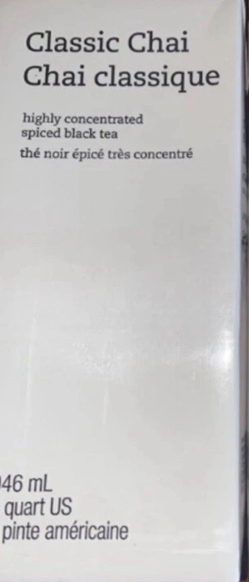 Discontinued Starbucks Chai Tea Concentrate unopened!  BB 6/26 1 box 