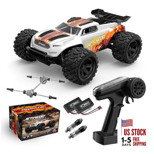  1:18 Fast Remote Control Car, Hobby Monster RC Truck 36 KPH with 2.4 GHz 