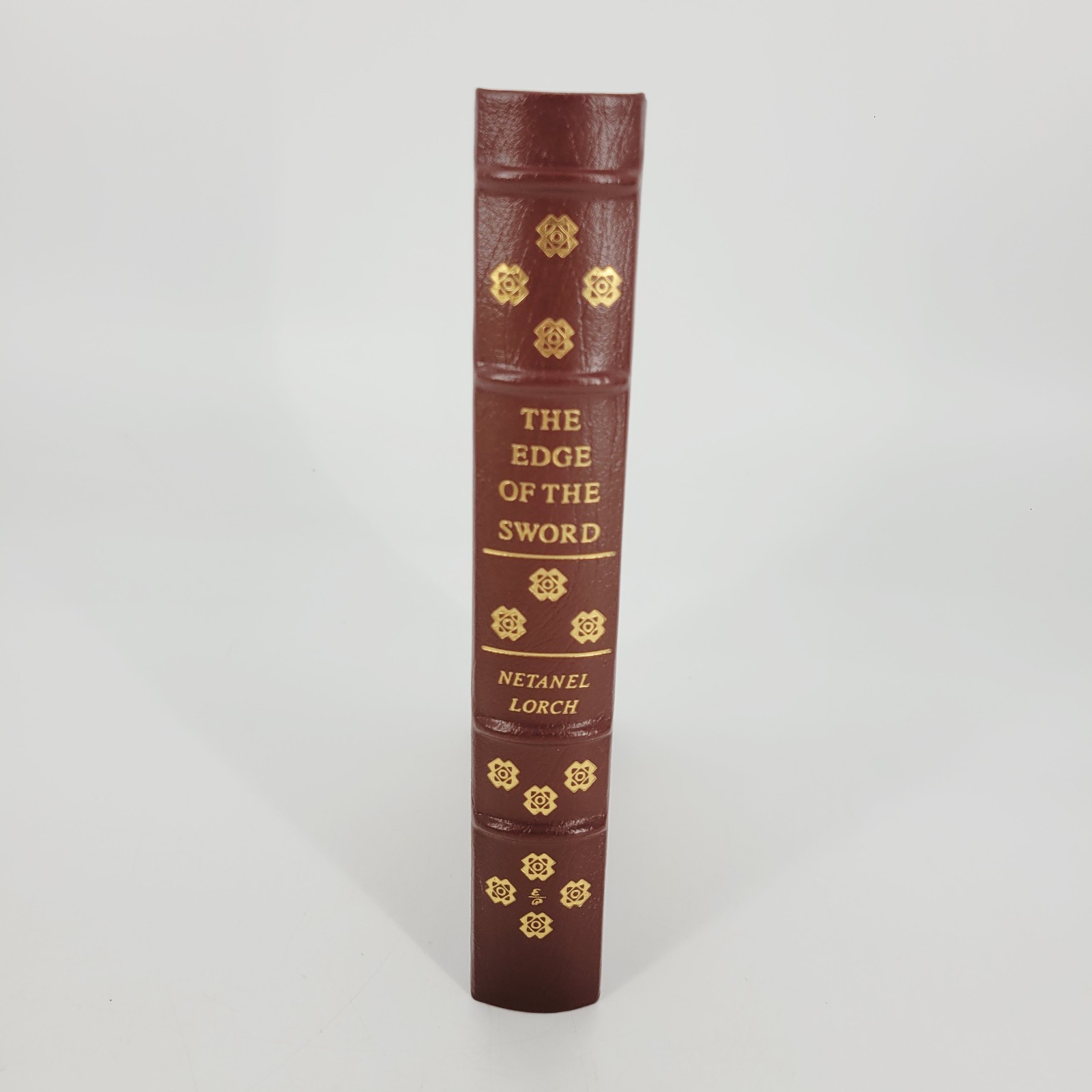 The Edge of the Sword by Netanel Lorch Easton Press Leather Collector's Notes