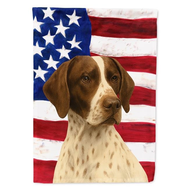Carolines Treasures WDK6394CHF 40 x 28 in. Liver & White Pointer American Fla...
