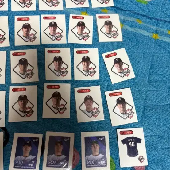 Doosan Bears KB Sticker Set (excluding Kim Taek-yeon)