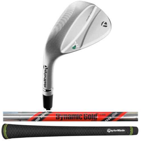 Left Handed TaylorMade Milled Grind 4 50*, 54* & 58* SB Set, Dynamic Gold S200