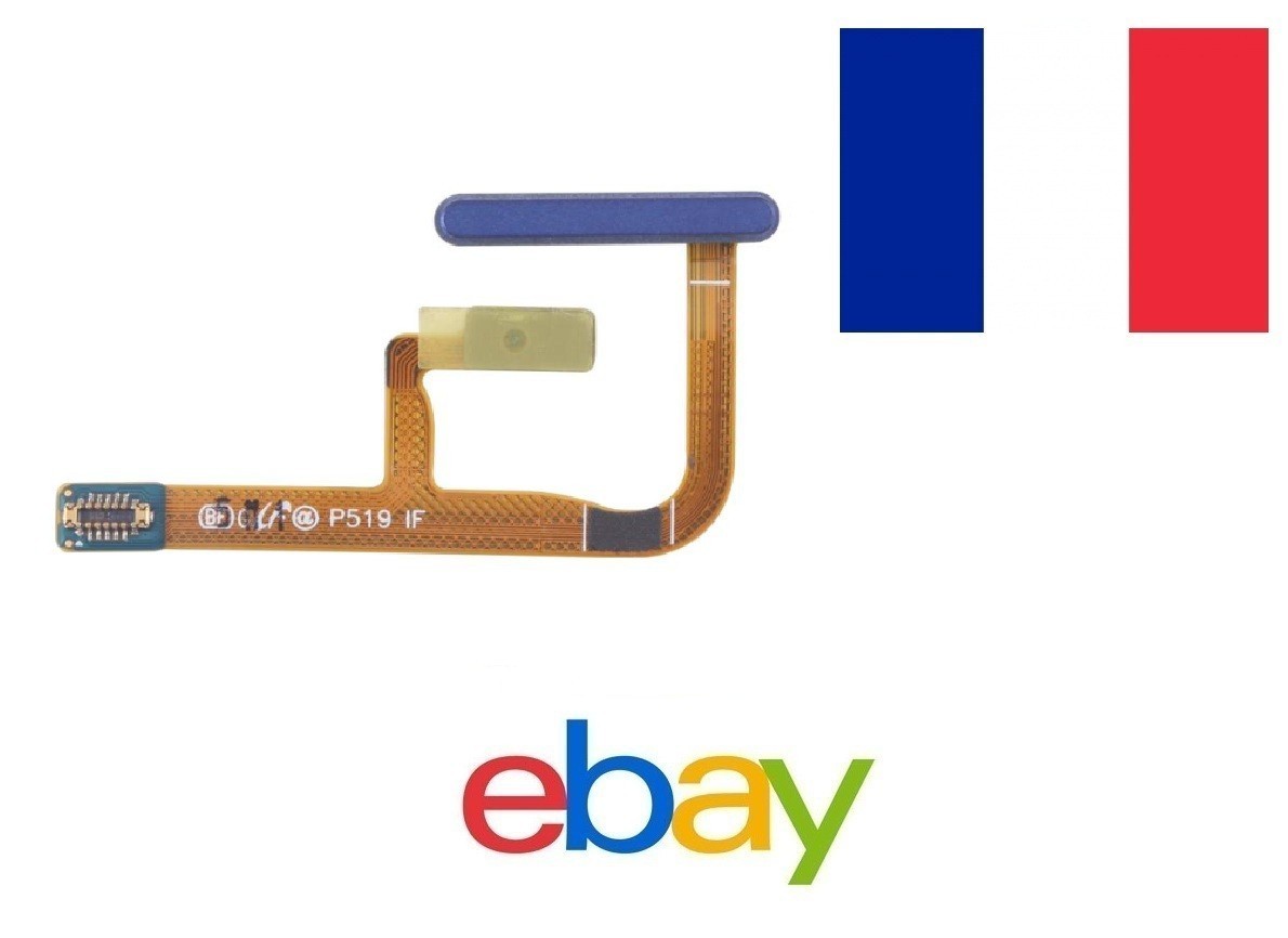 Spare part for Samsung Galaxy Z Flip7 SM-F766B power button fingerprint Blue