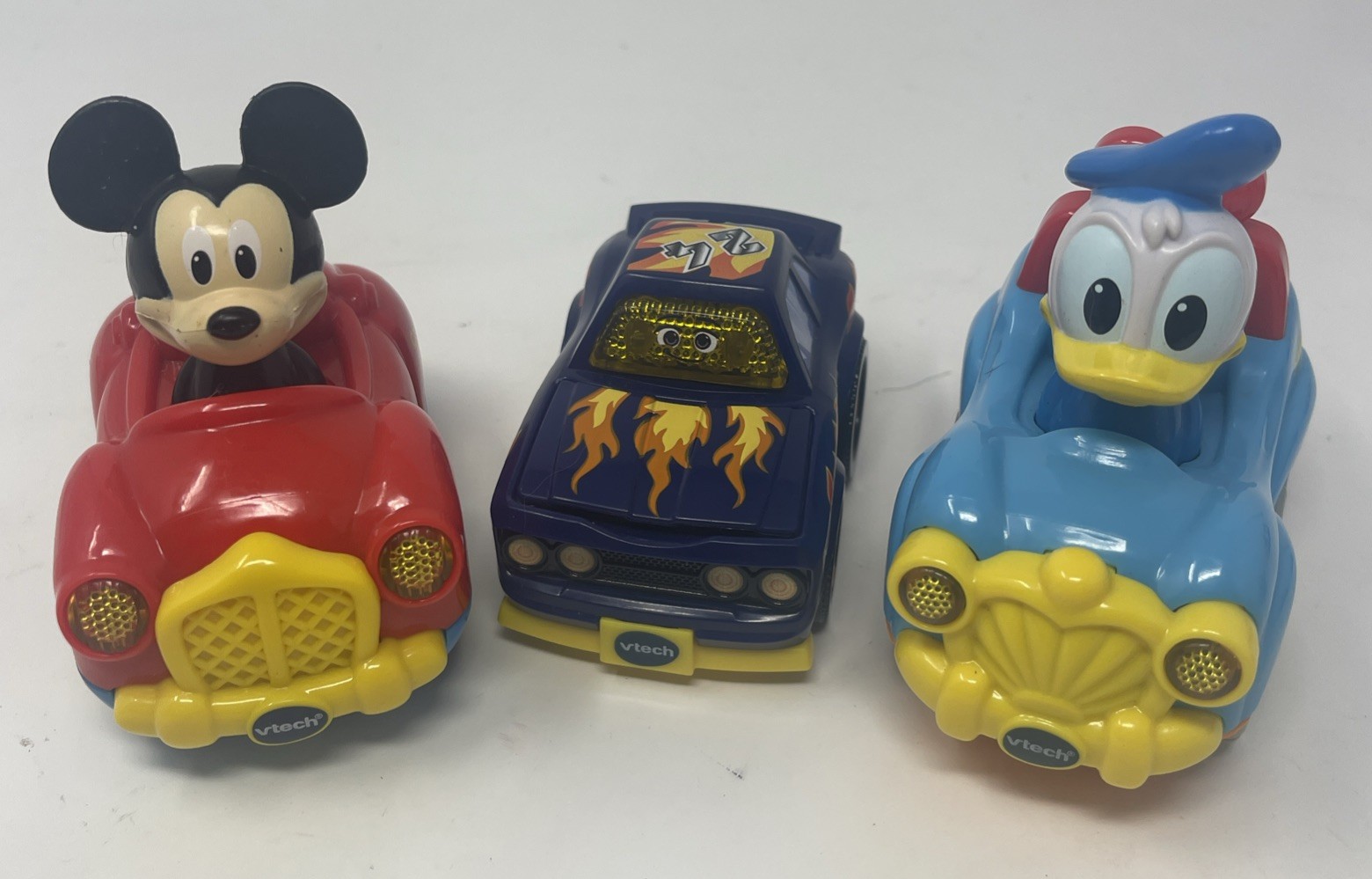 Vtech Go Go Smart Wheels Vehicles Lot Of 3 Lights & Sounds All Tested & Working