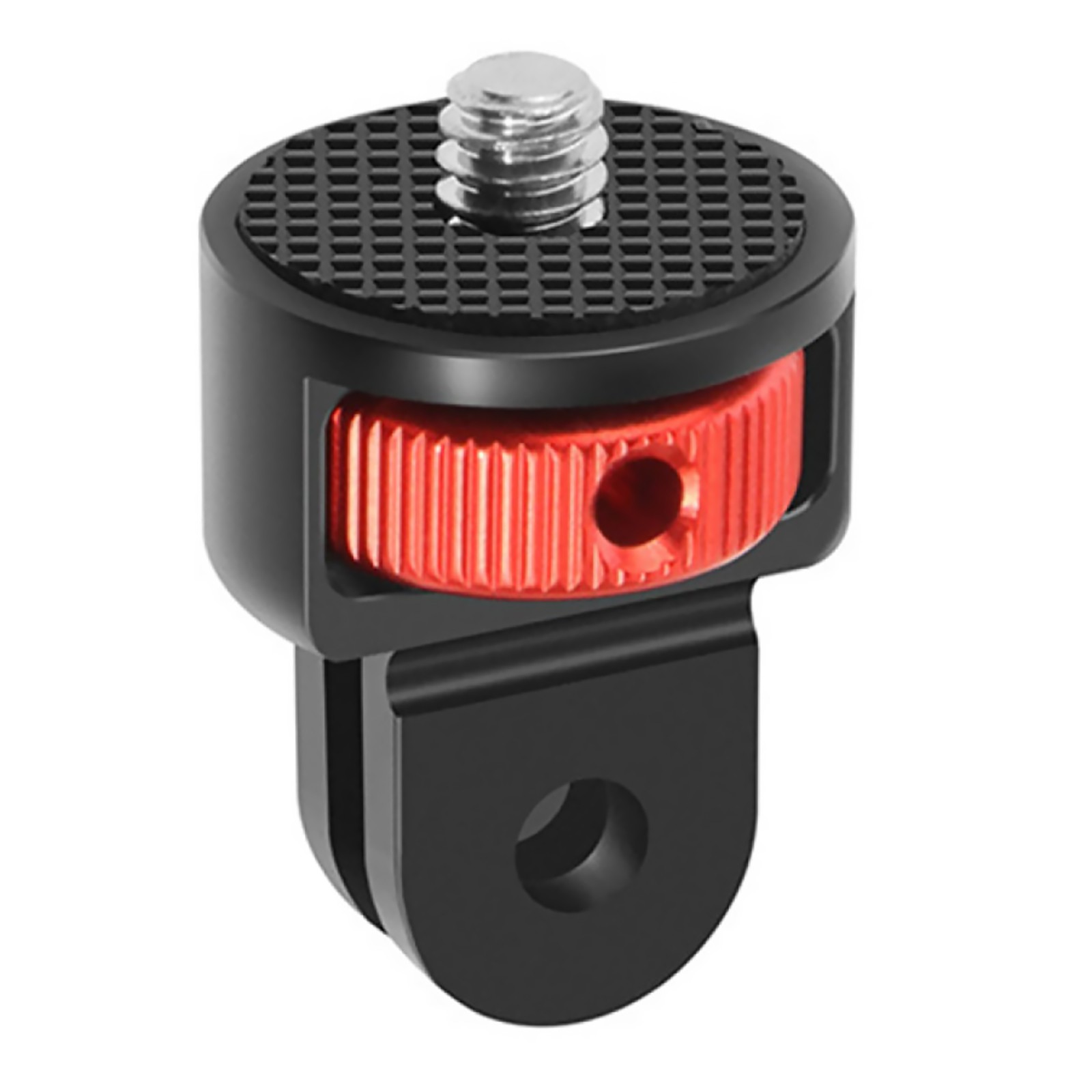 Universal 360°Rotating 1/4 Thread Aluminum Camera Adapter Tripod Mount Converter