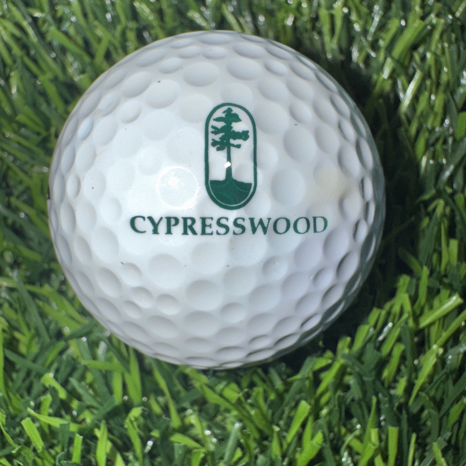 Cypresswood Golf & Country Club Logo Golf Ball - Winter Haven, FL Florida