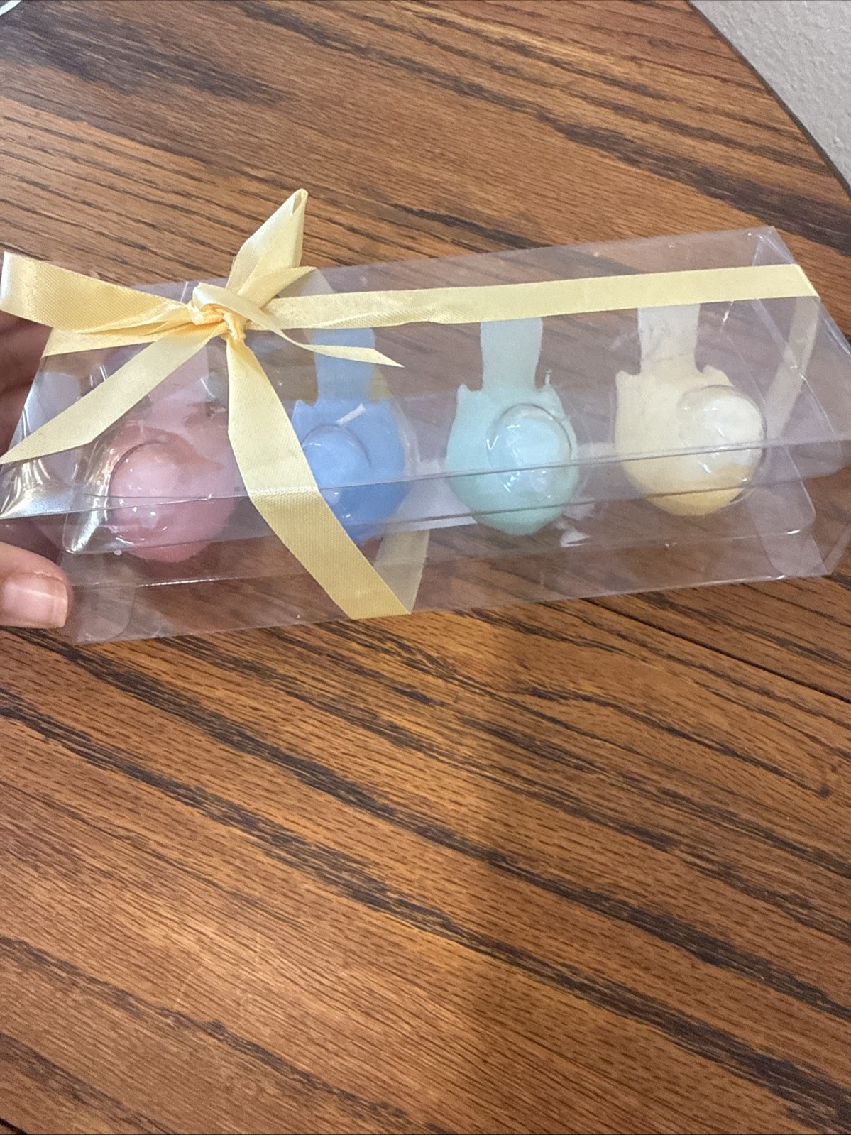 Easter Wax Little Bird Candles Set Of Four Brand New Super Cute Pastel