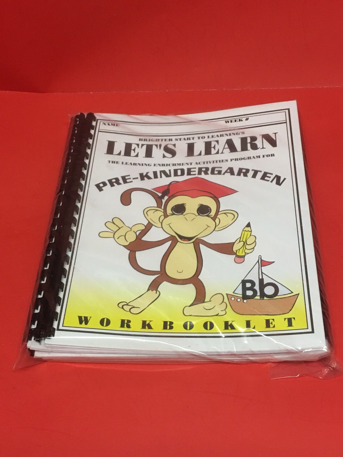 Letter B - Let’s Learn Pre-kindergarten Weekly Workbooklet -  (Pack of 10) 