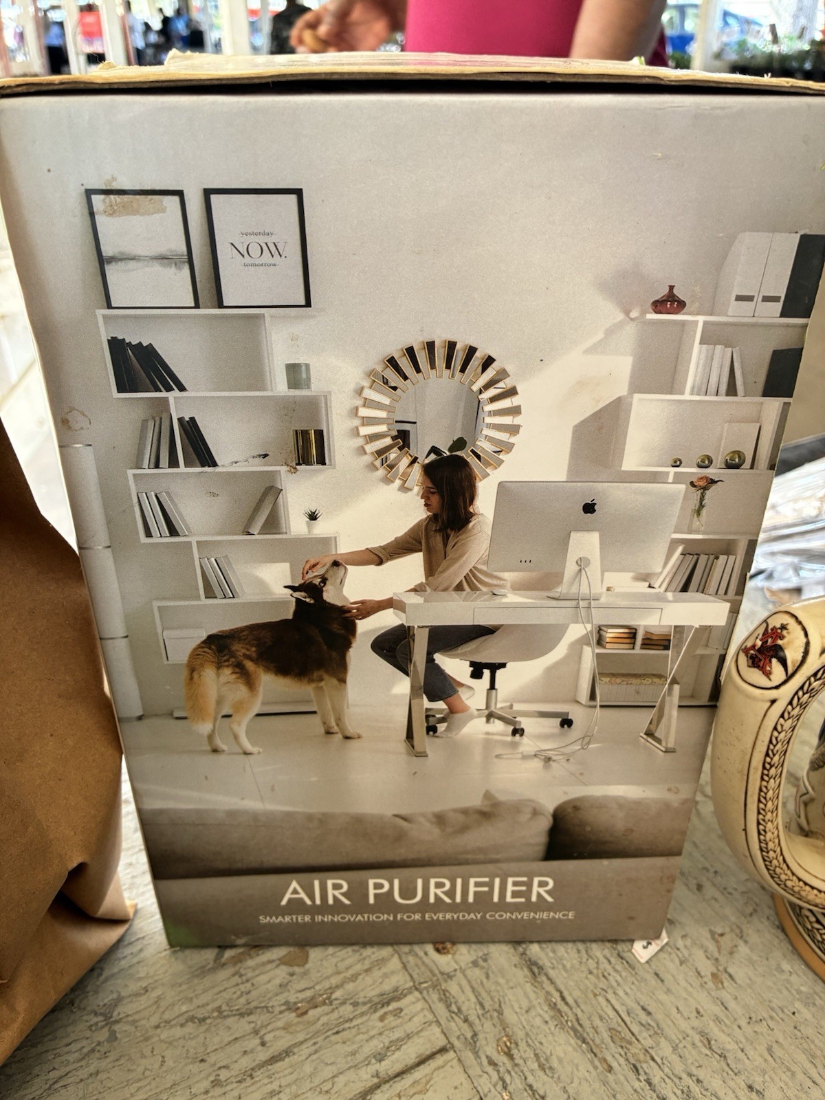 VEWIOR air purifier HQSC-50 H13 True HEPA Filter & Air Quality Monitoring