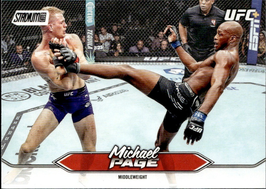 2025 Topps UFC Stadium Club Michael Page #162