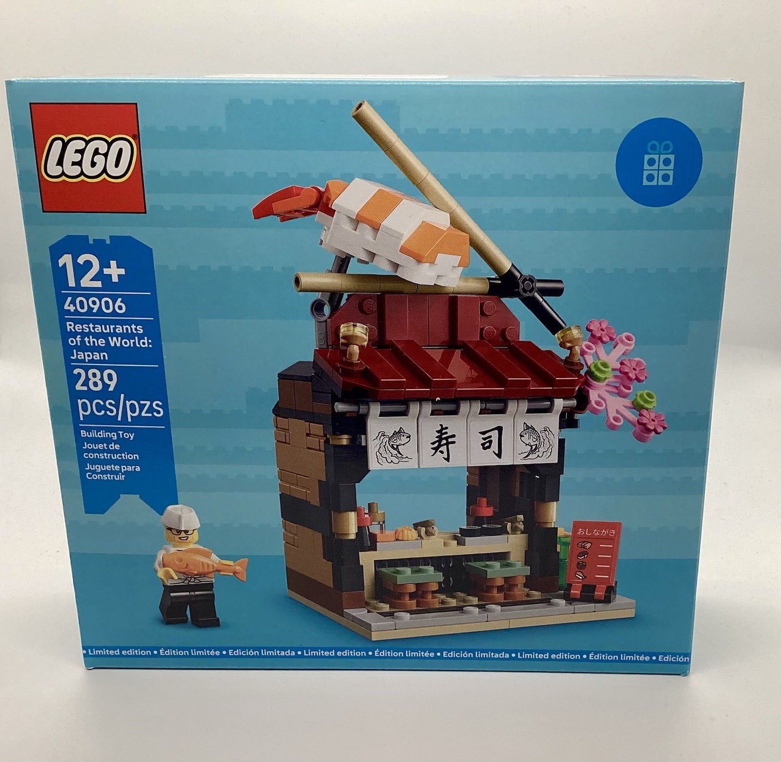 LEGO 40906 Restaurants of the World: Japan, Brand-New, Sealed *Free Shipping*
