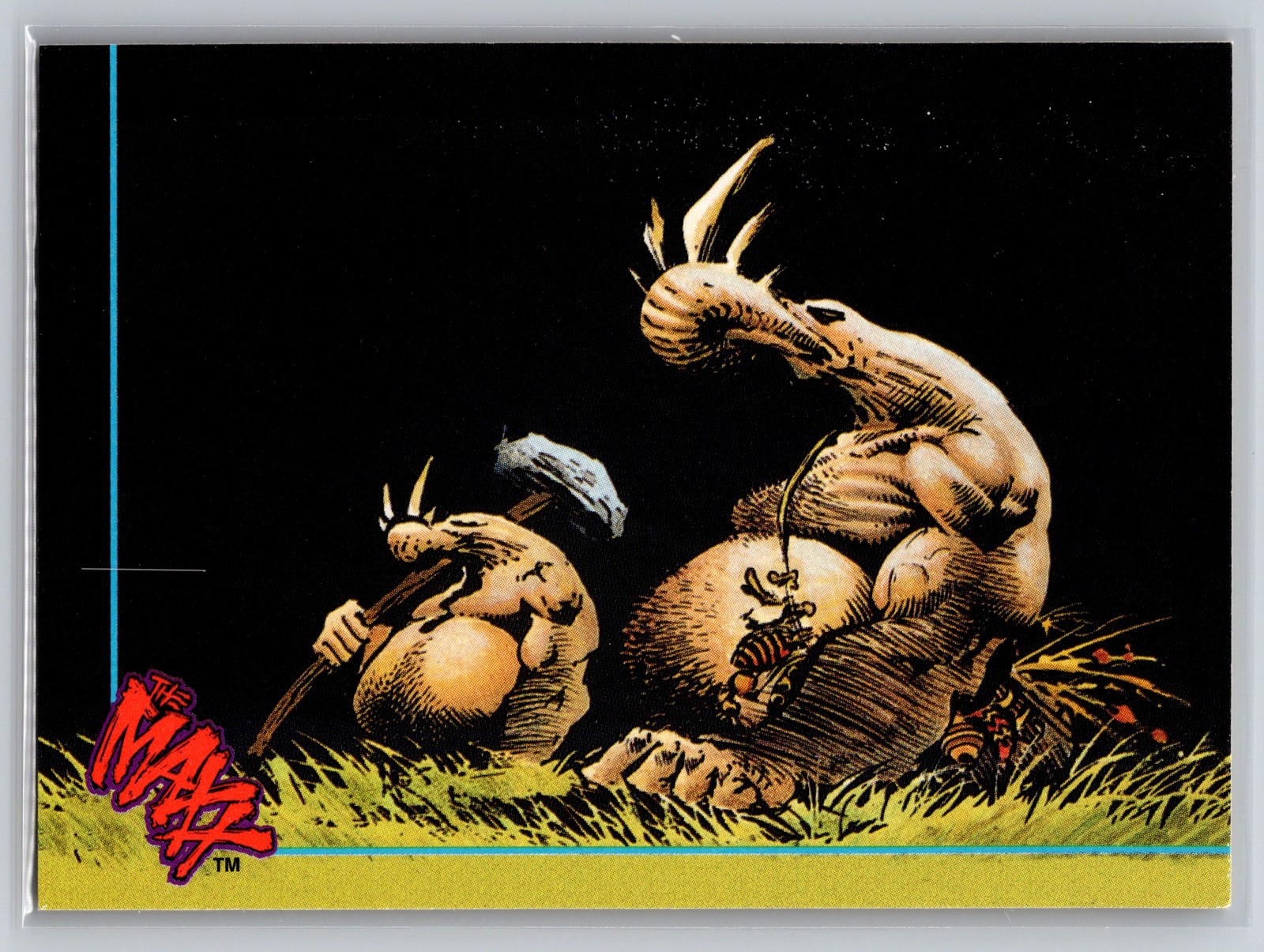 1993 Topps The Maxx #24 Intelligent Life Dmitre-Bah Pangaea Creature Card