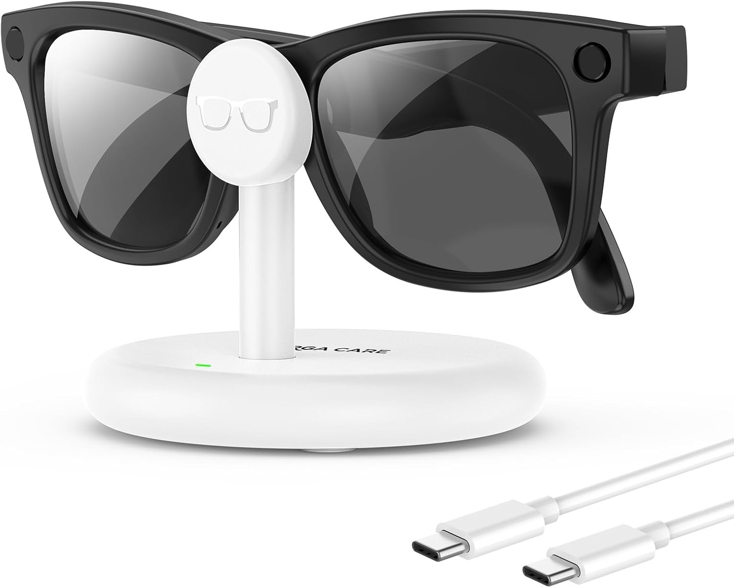 VIRGA Charging Station For Ray-Ban Meta Smart Glasses Travel Charger