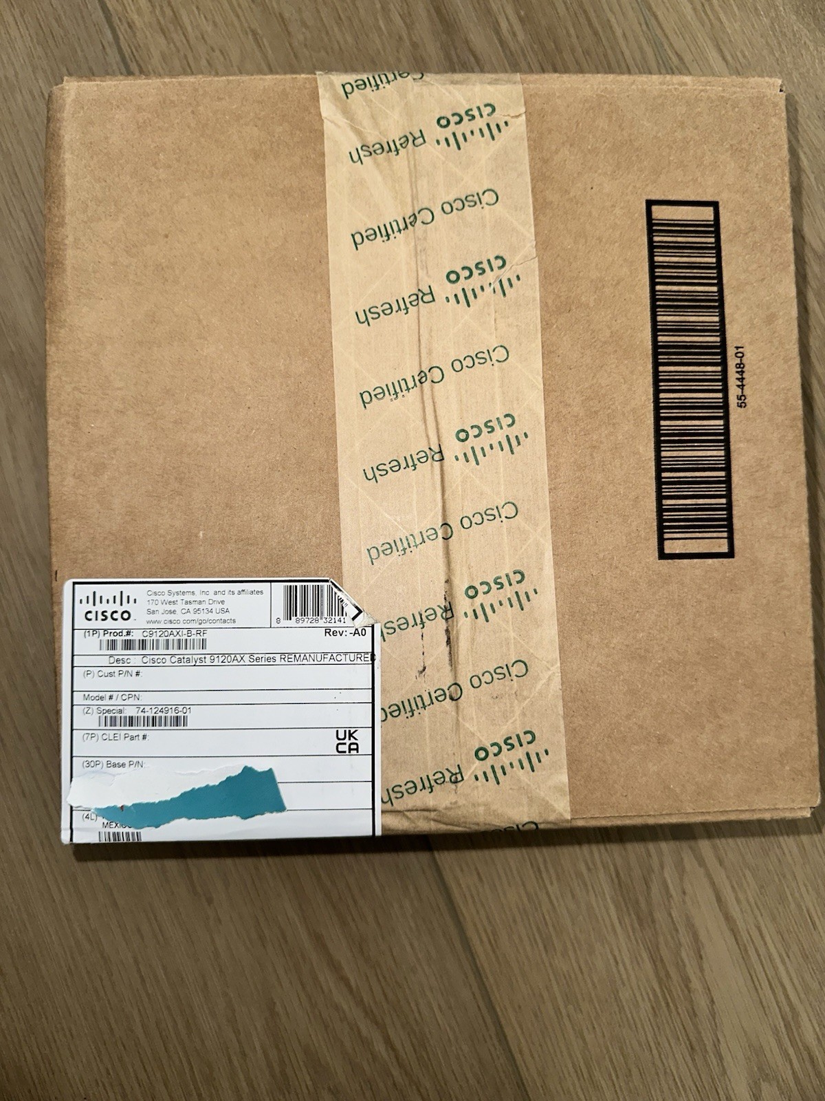 Remanufactured Cisco Catalyst 9120AXI-B-RF Wireless Access Point 