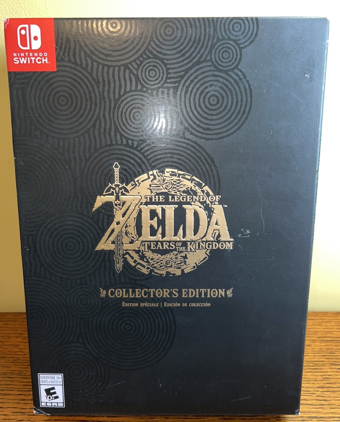 Legend of ZELDA Tears of Kingdom Collector's Edition EMPTY BOX ONLY TOTK Switch