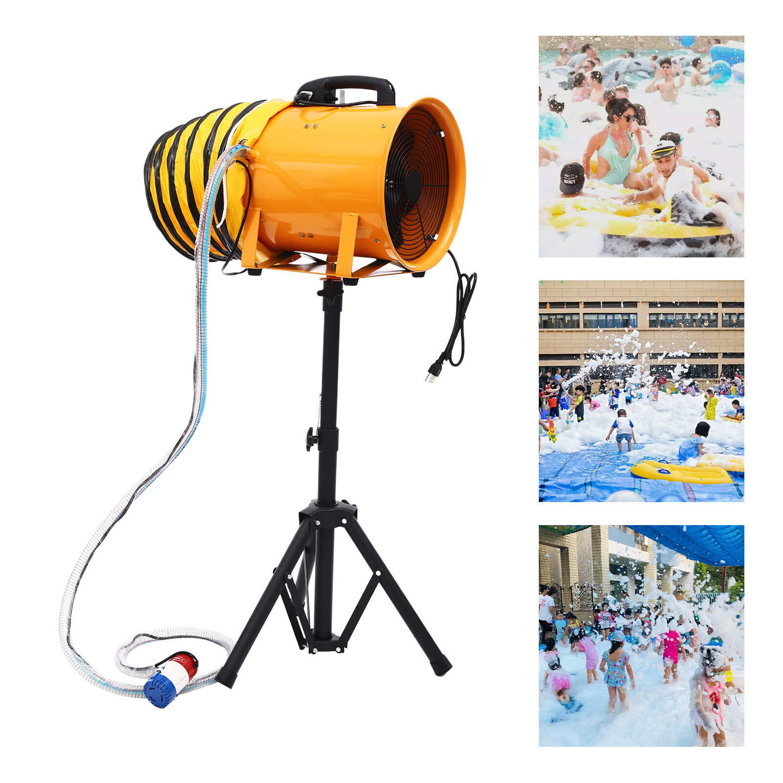 Portable Party Foam Machine 520W Jet Foam Machine Party Fun Foam Cannon Machine