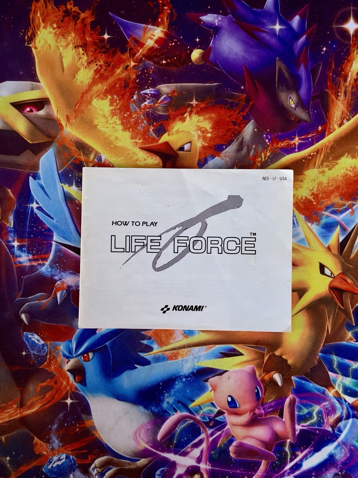 Life Force - Nintendo NES - Instruction Manual Booklet Only - Fast Free Shipping