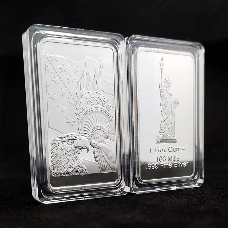 Silver Bar Replica – World Countries Mint Design Collectible edition 1oz  new 12
