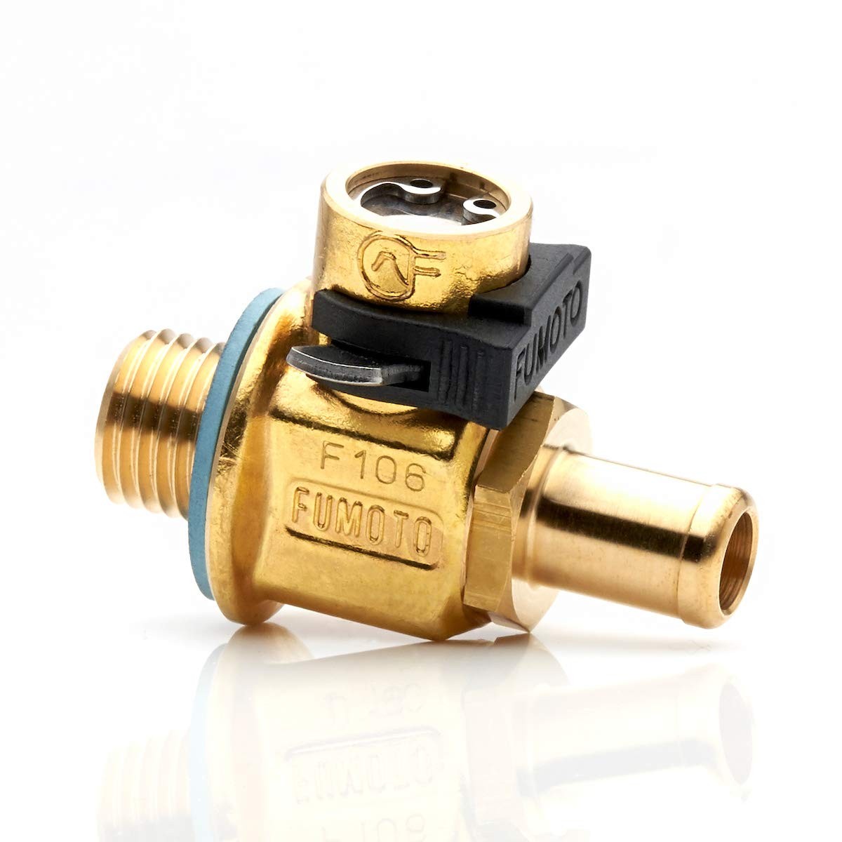 F106N FN-Series Drain Valve with Long Nipple with Lever Clip