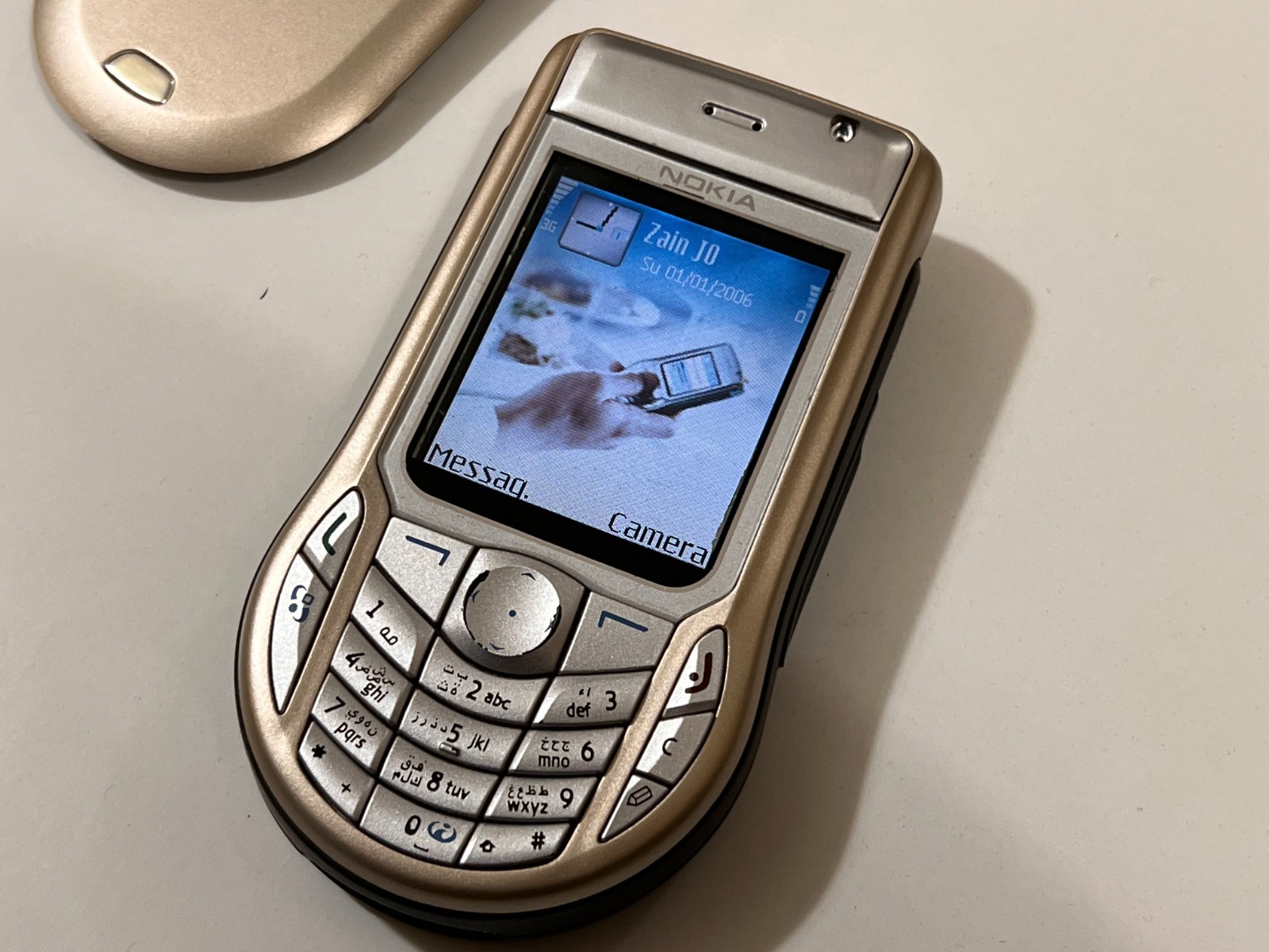 Nokia 6630 Champagne Unlocked GSM Vintage Smartphone