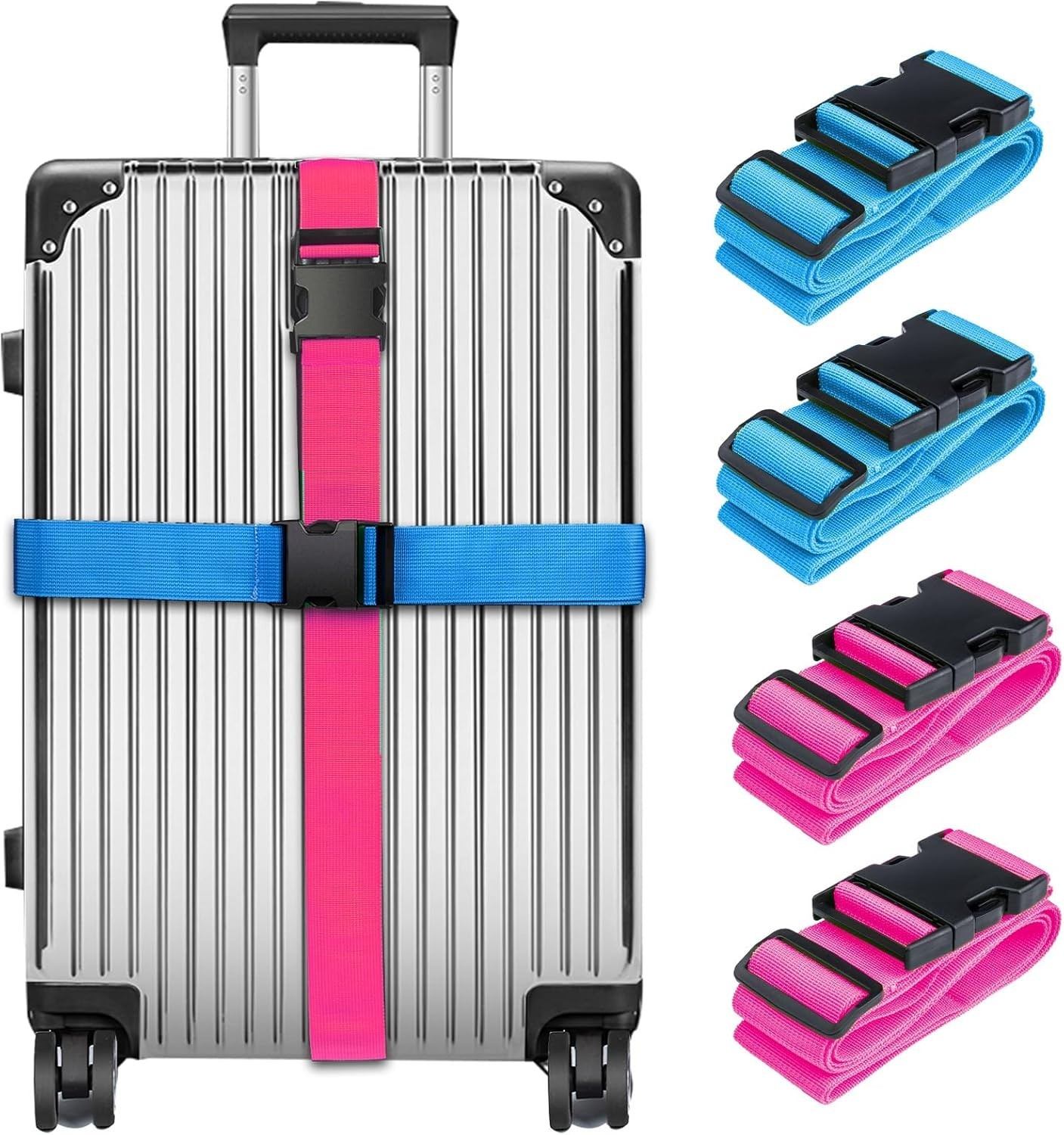 Luggage Straps Suitcases TSA Approved Travel Belt Suitcase Belt Suitcase Straps