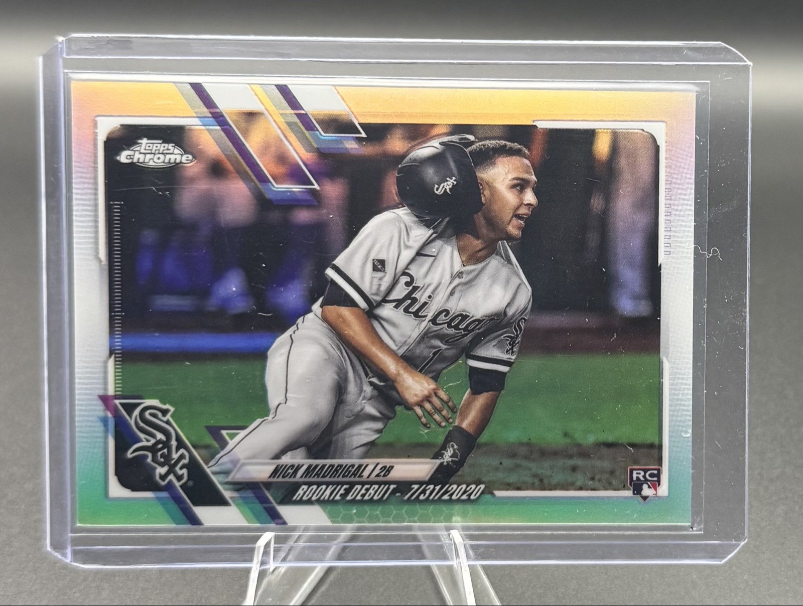 2021 Topps Chrome Update Series - RC Debut Nick Madrigal #USC89 Refractor /250