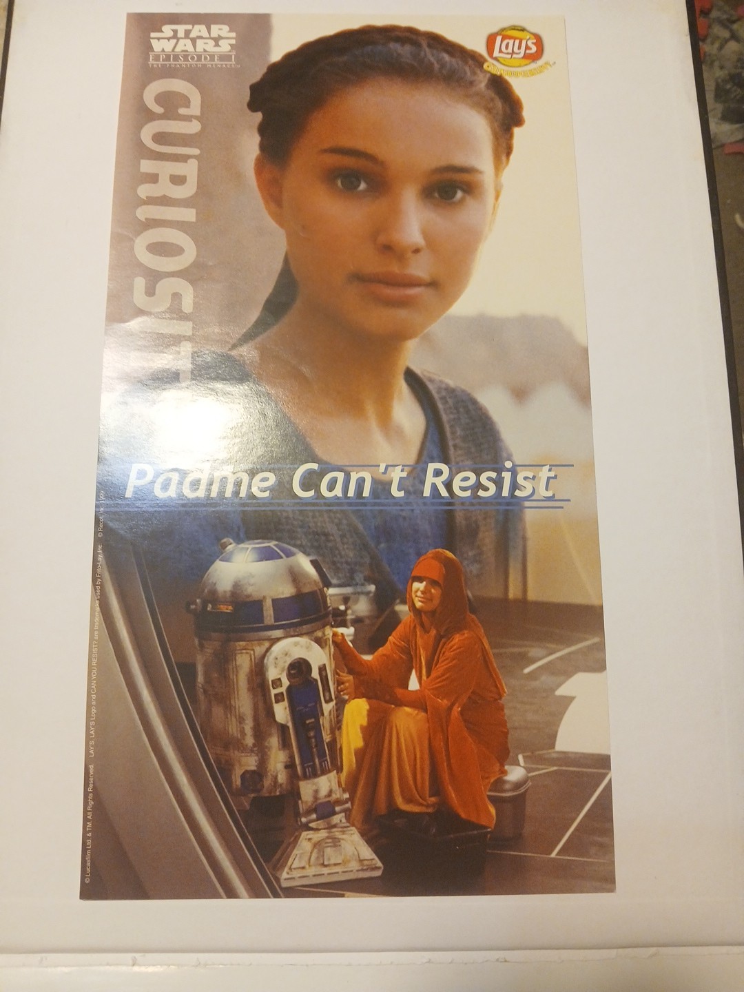 11   14x8inch Star Wars And Lays Posters 1999