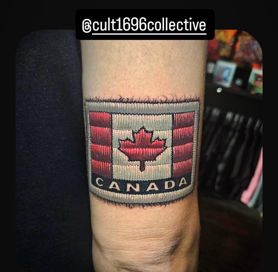 Tattoo Gift Certificate Unique Gift Artist Stylized Patch Cartoon Canada Toronto
