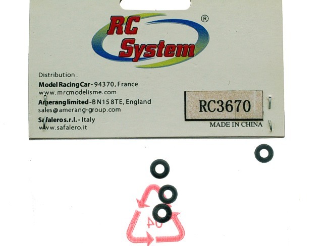 RC System Set O-Ring RC3670 Modeling