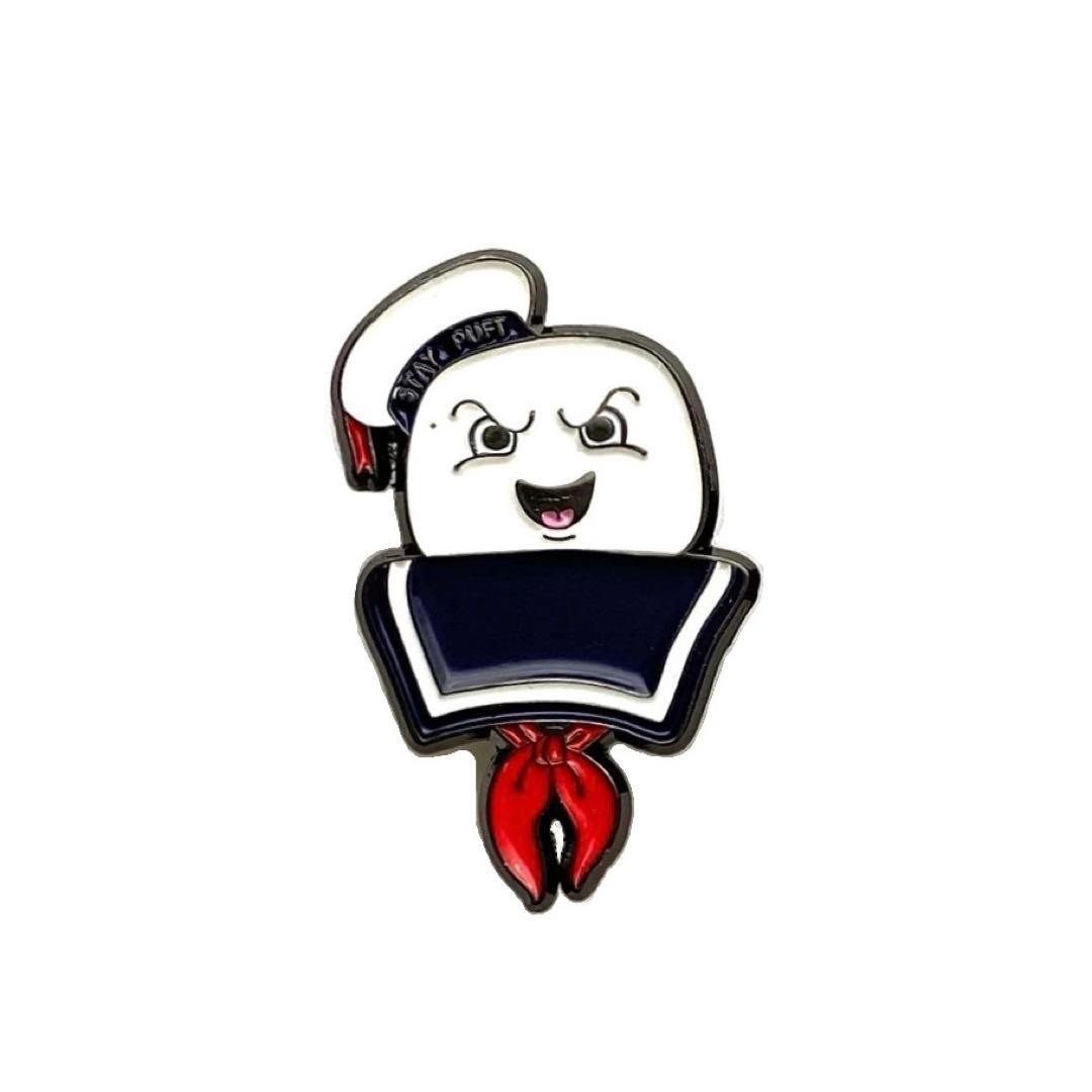 Marshmallow Man Ghostbusters Pin Badge Pins Includes Shipping