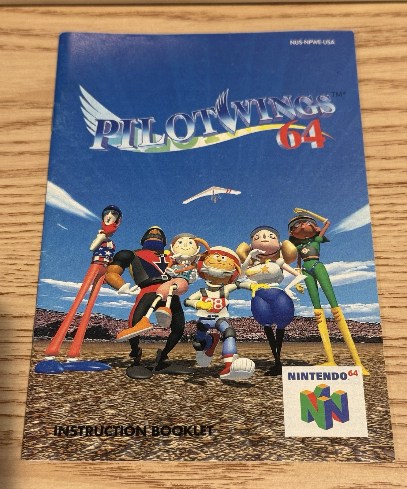 Pilotwings 64 Manual Only