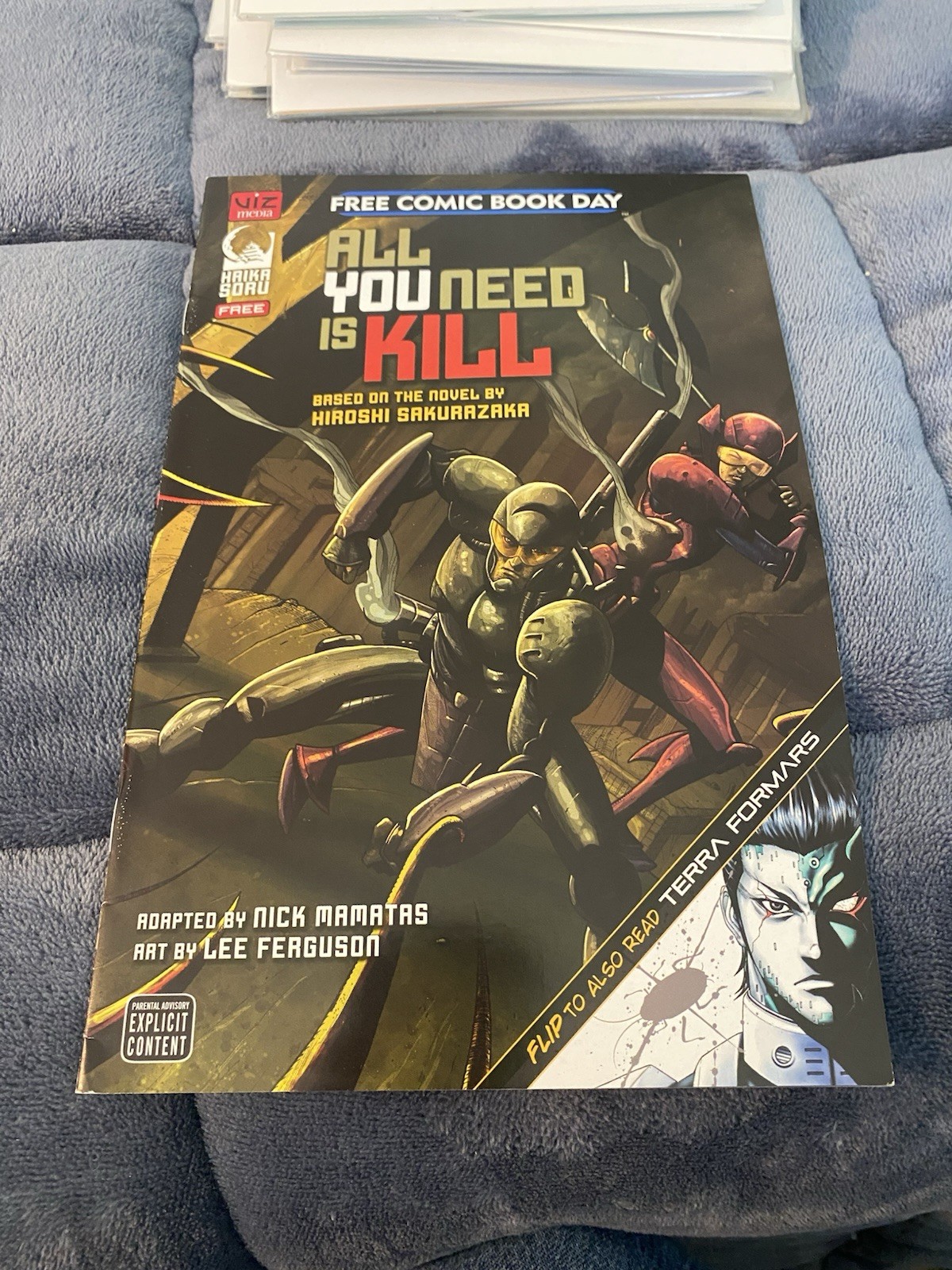 All You Need Is Kill Comic 2014 Free Comic Book Day