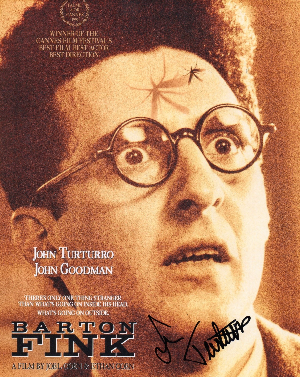 JOHN TURTURRO SIGNED PHOTO BARTON FINK (1) VIDEO PROOF