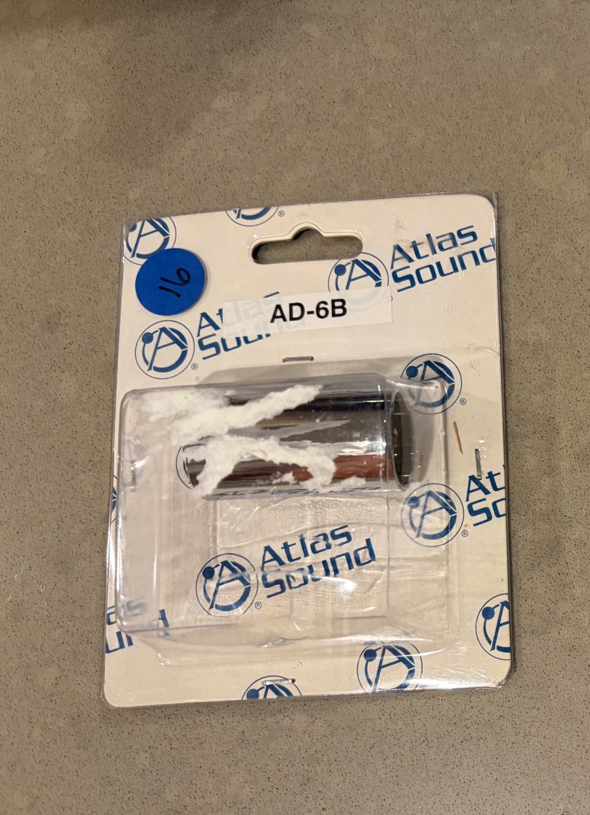 Atlas AD-6B 7/8 in Coupling Adapter Chrome - New